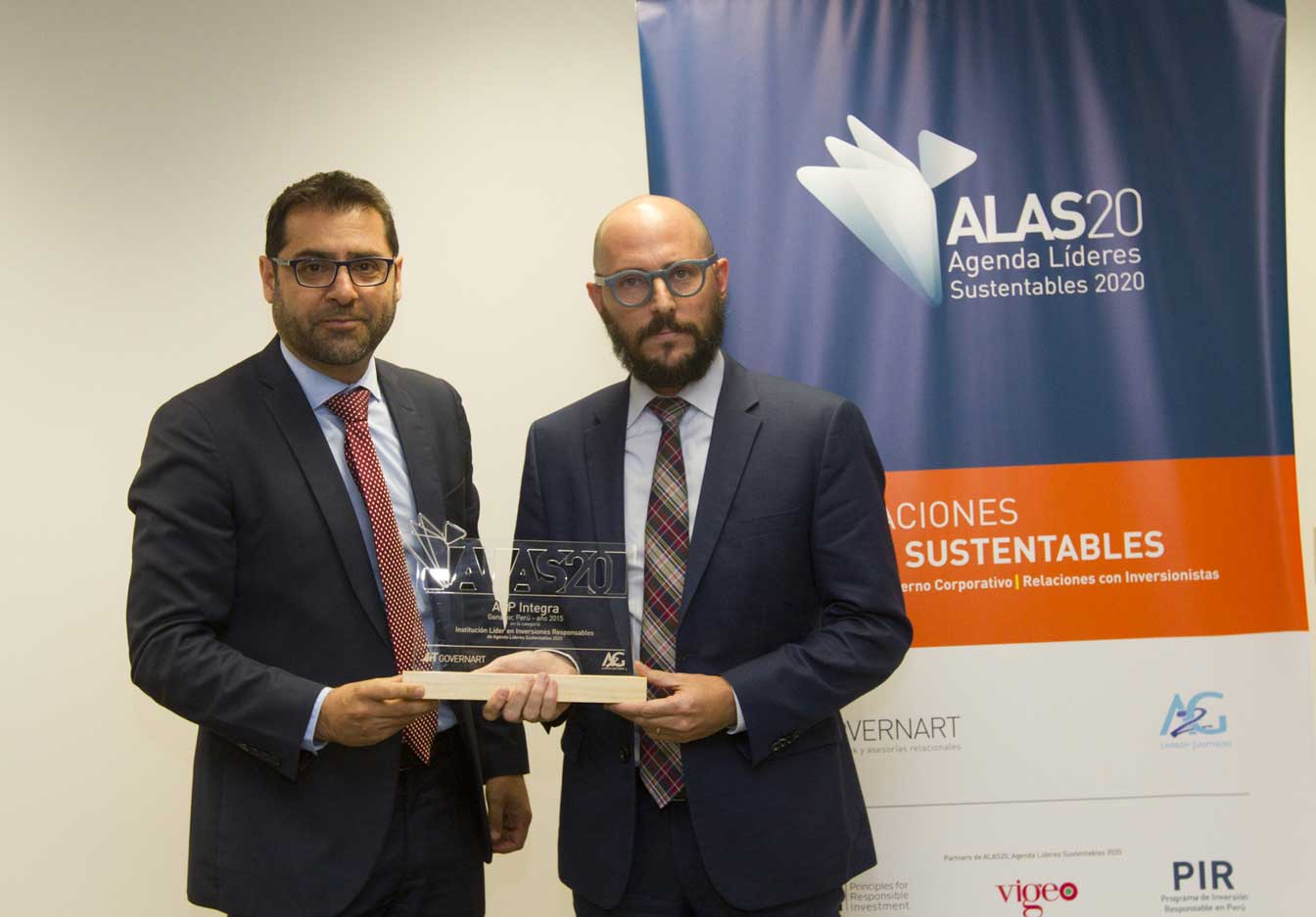 Premiación ALAS20 Perú año 2015