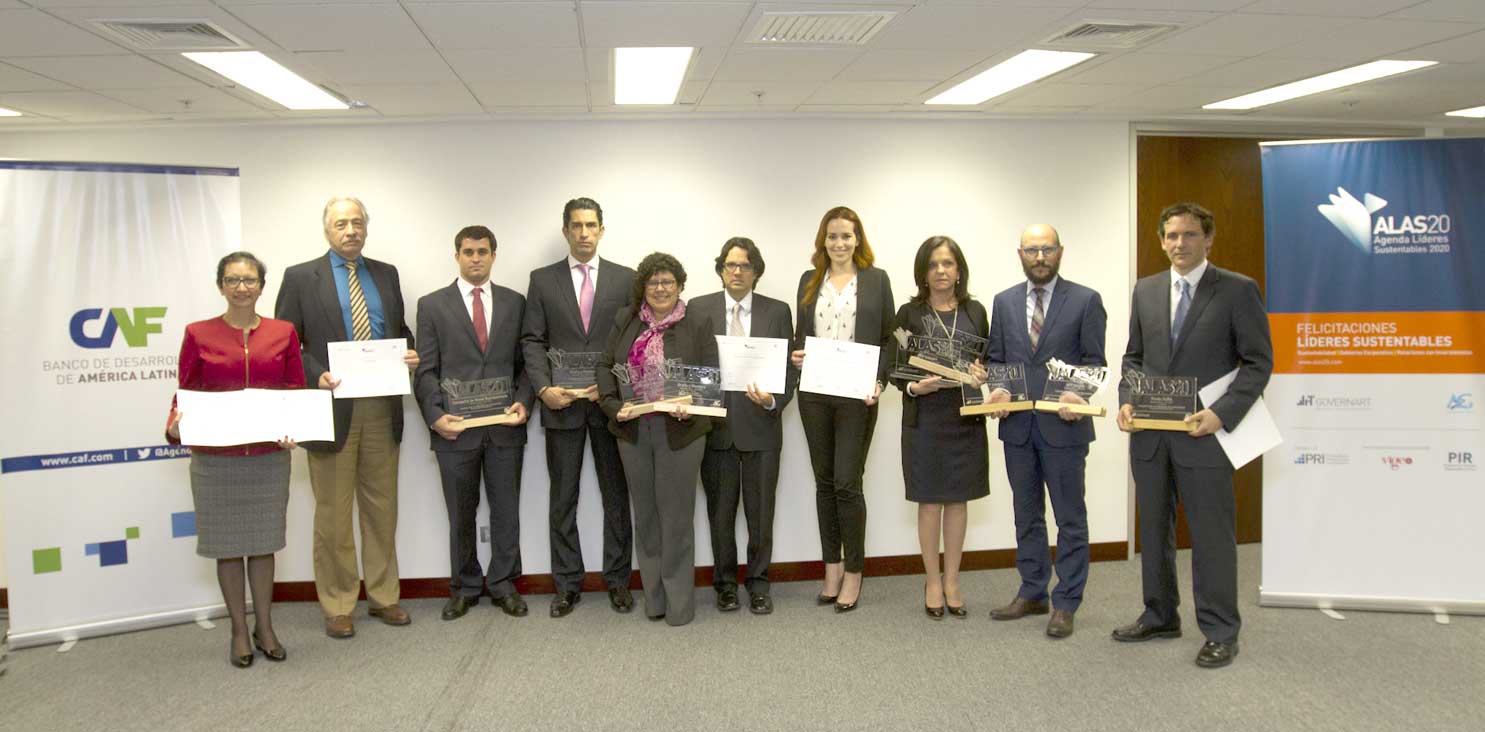 Premiación ALAS20 Perú año 2015