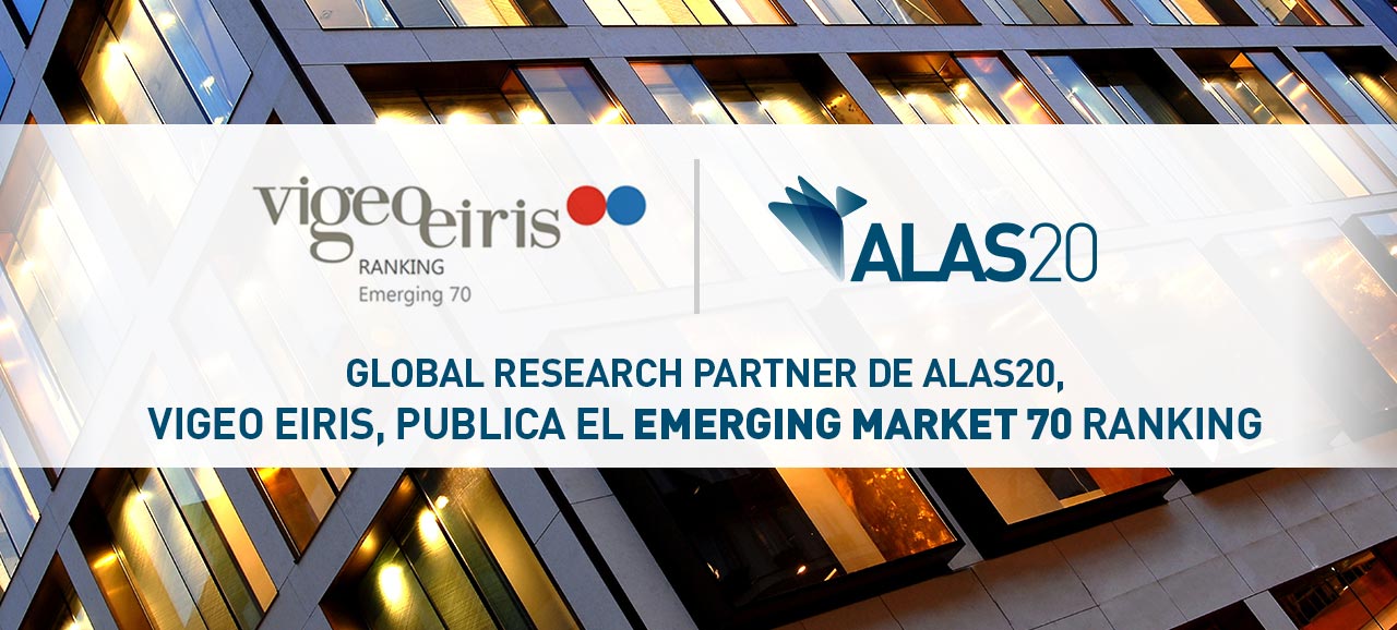 Global Research partner de ALAS20, Vigeo Eiris, publica el Emerging Market 70 Ranking