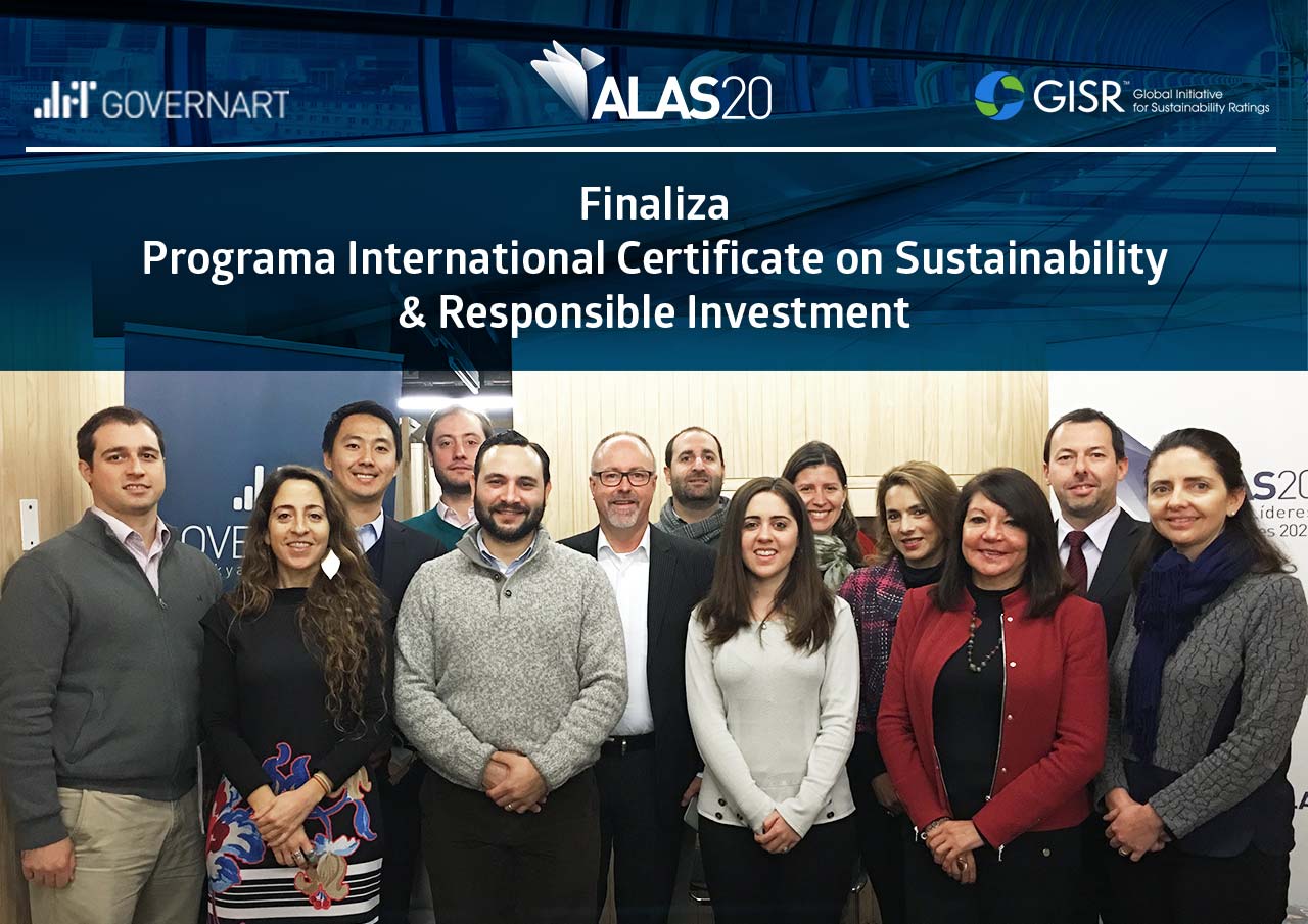 Finaliza Programa International Certificate on Sustainability & Responsible Investment
