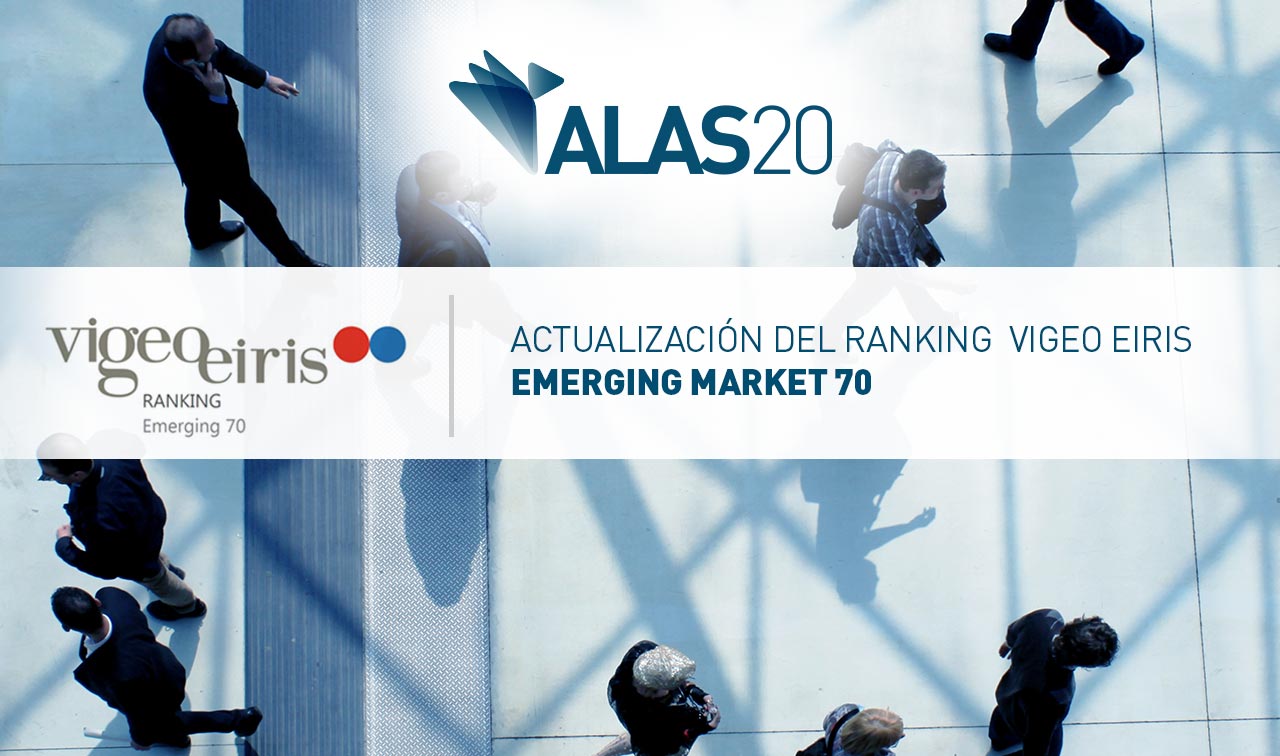 Actualización del ranking Vigeo Eiris Emerging Market 70