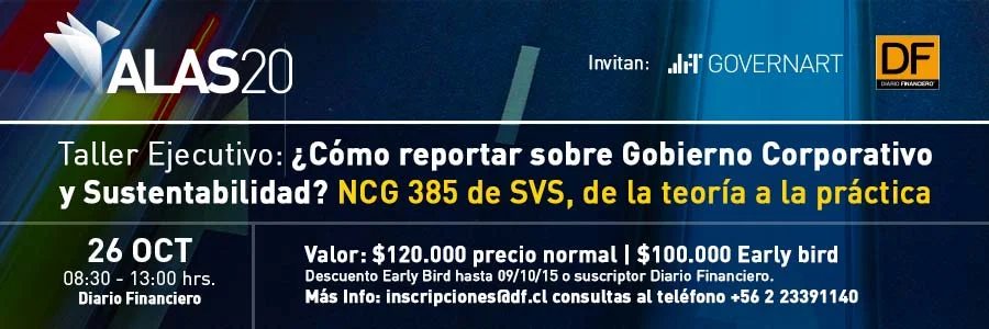 Taller ¿Cómo reportar sobre Gobierno Corporativo y Sustentabilidad?: NCG 385 de SVS, de la teoría a la práctica (primera Versión)
