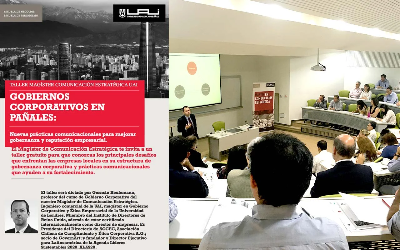 taller-gob-corporativo Taller del Magister en Comunicación Estratégica de UAI “Gobierno Corporativos en Pañales: nuevas prácticas comunicacionales para mejorar la gobernanza y reputación empresarial”